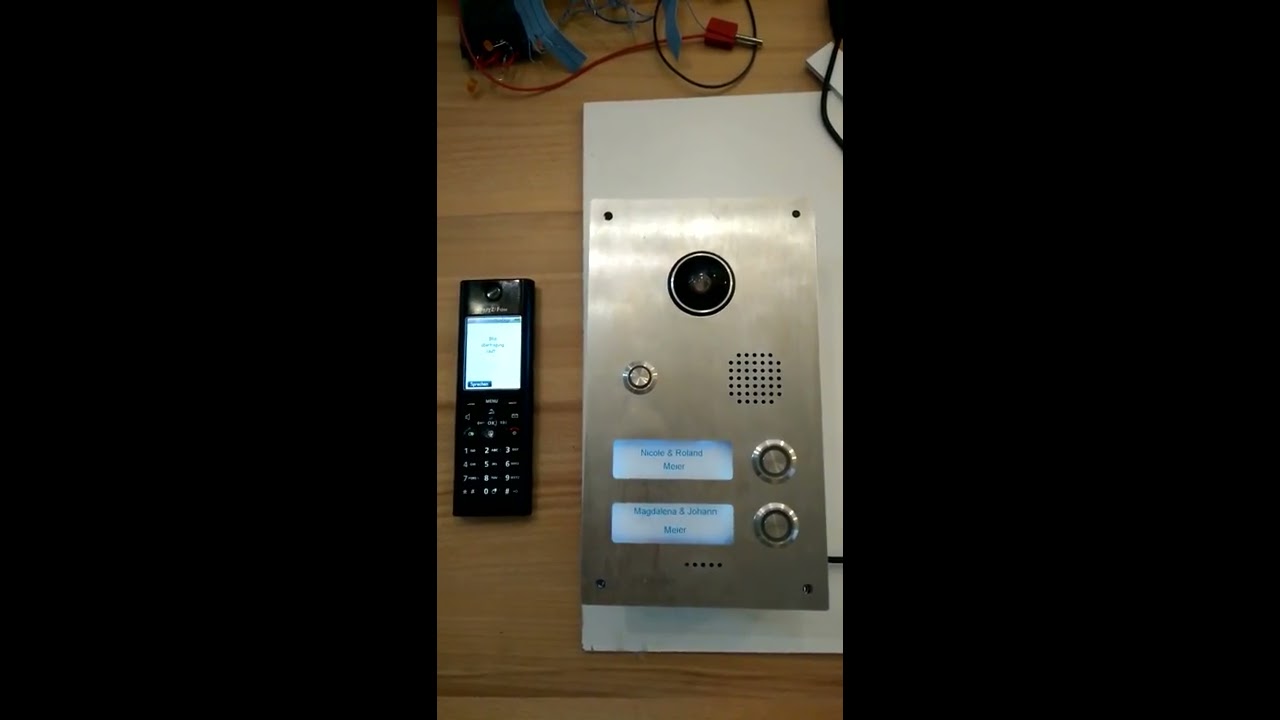 DoorPI Türsprechstelle mit Raspberry und Fritzfon