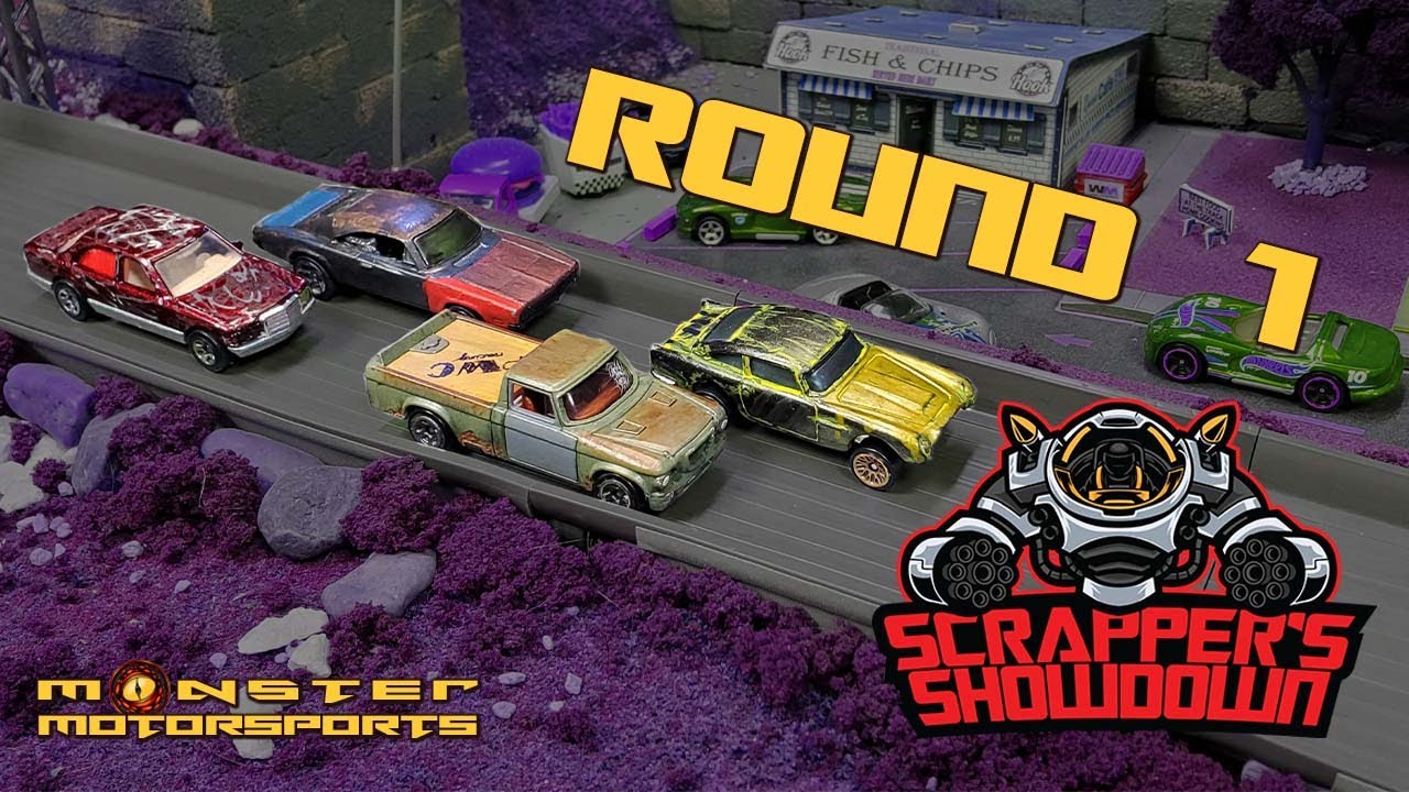 Scrapper's Showdown Diecast Racing - Round 1 - Junkyard Race