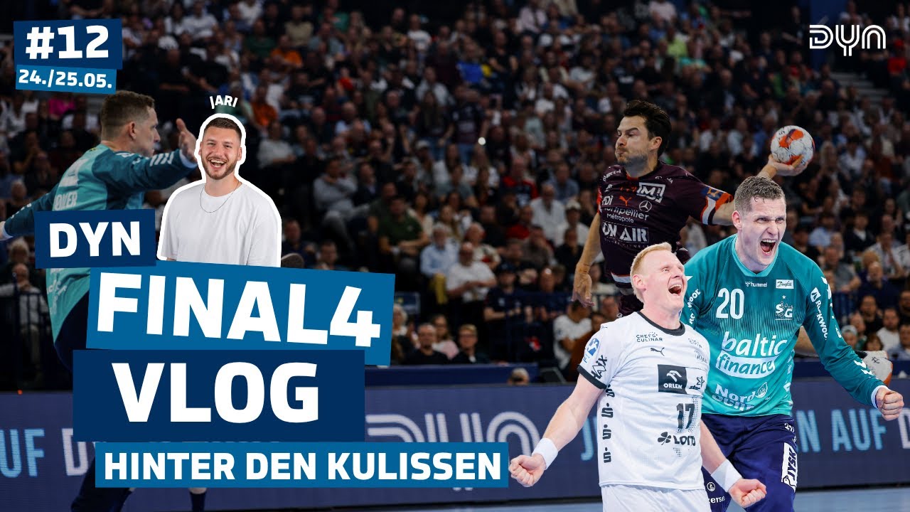 VLOG von den EHF FINALS 2025 📹🍿 mit Jari | Dyn Handball