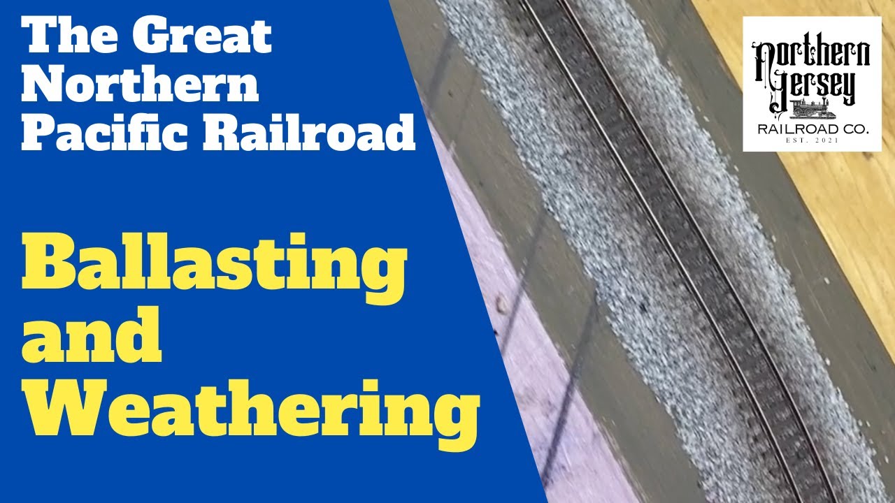 Ballasting and Weathering the Track
