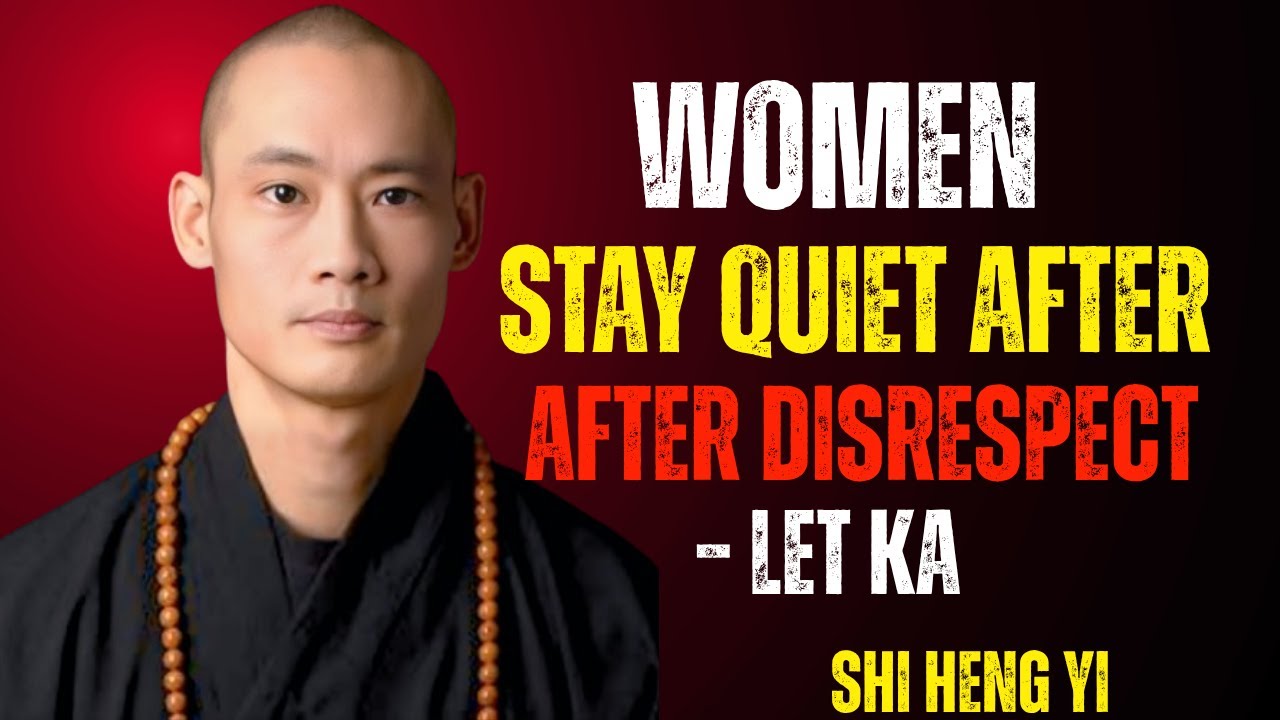 Women Stay Quiet After Disrespect – Let Ka A POWERFUL MOTIVATIONAL SPEECH BY-SHI HENG YI