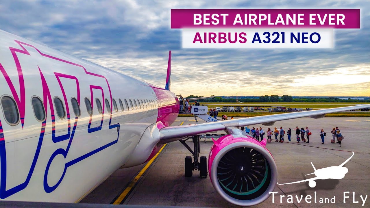 TRIP REPORT | Spectacular approach and landing Rome Fiumicino | WIZZ AIR A321 NEO | Budapest - Rome