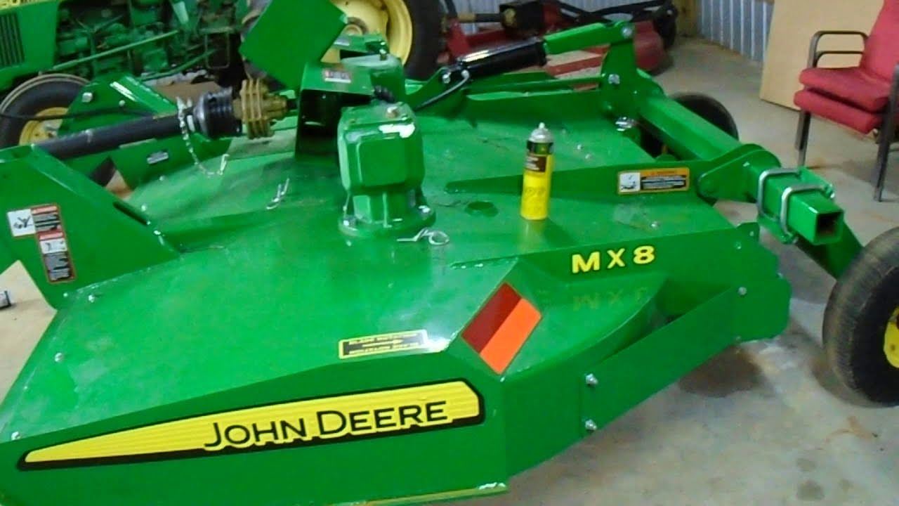 2020 John Deere MX-8 mower