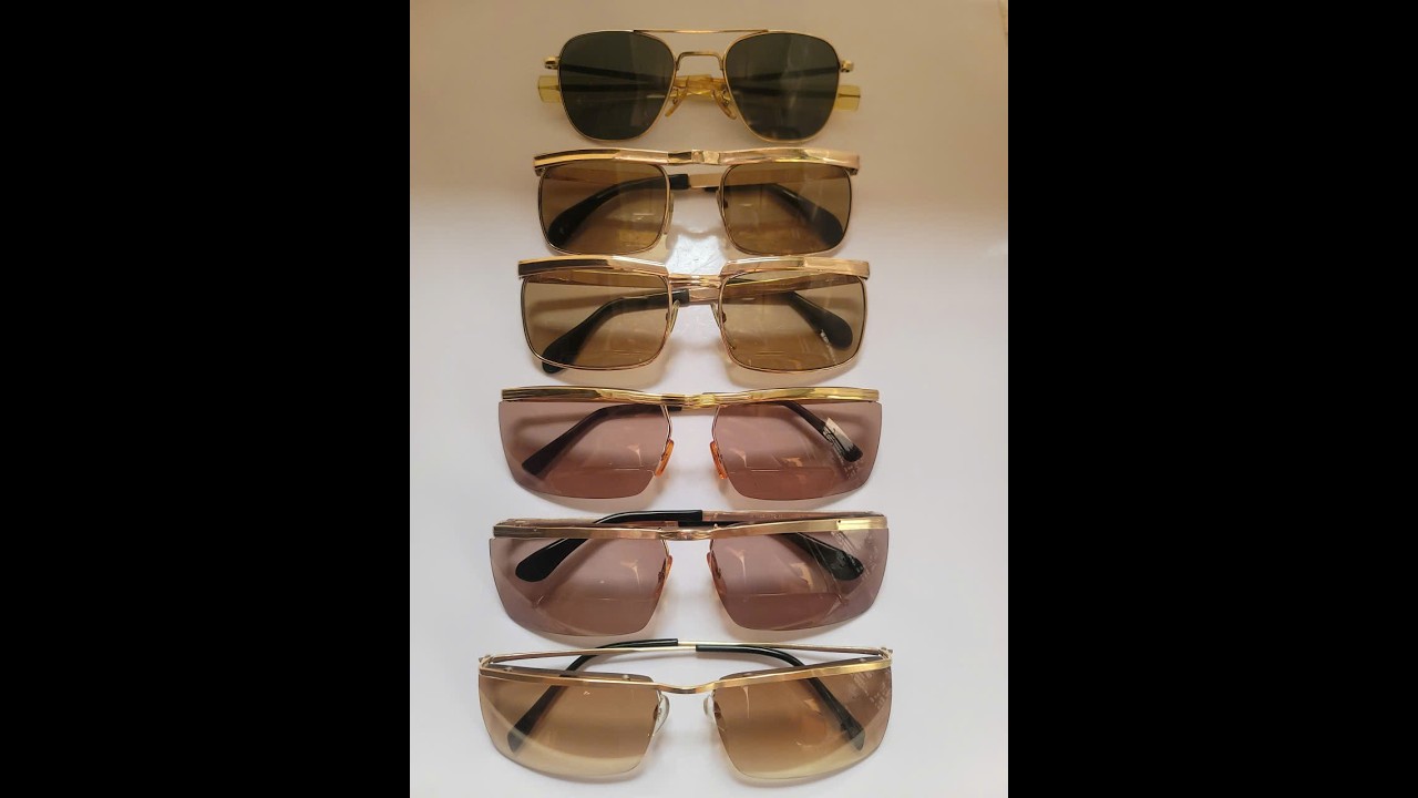 10/03/2026 E mới về giàn kính cổ 👓 bọc vàng của Đức & Pháp # American Optical USA xưa 🇺🇸 09165.66826