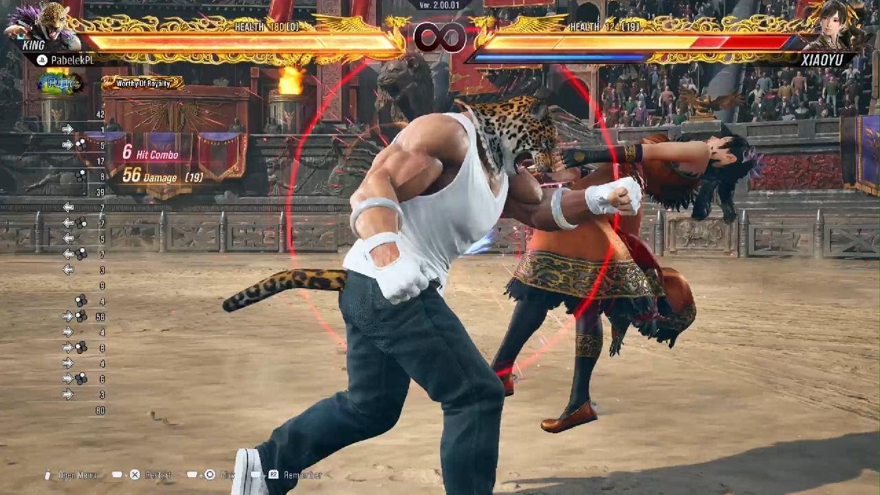 Tekken 8 S2 - King stylish heat dash combo