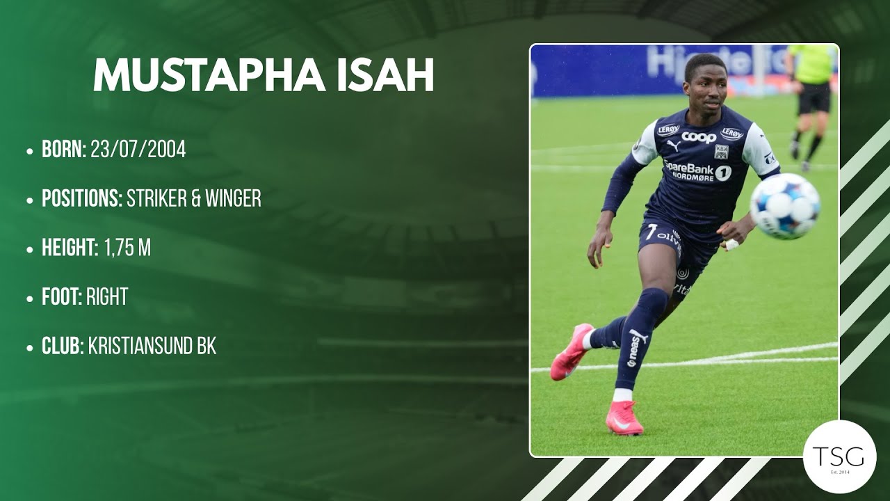 Mustapha Isah - Goals, Assists & Highlights - Striker & Winger