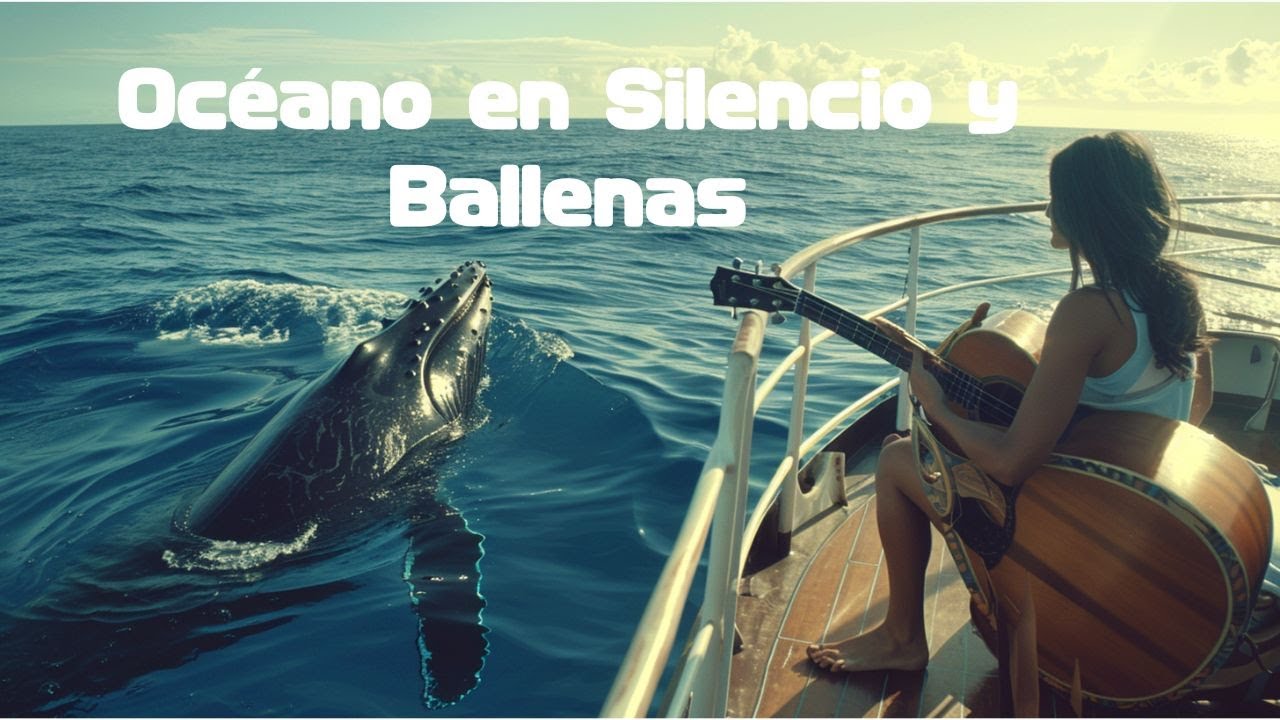 Océano en Silencio con Ballenas | Música Hawaiana para Sanar la Mente