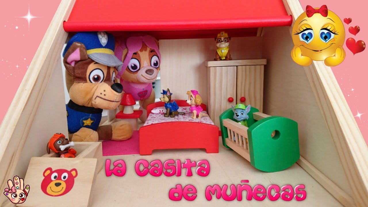 ¡La Casa De Muñecas! Juguetes de la Patrulla Canina en español