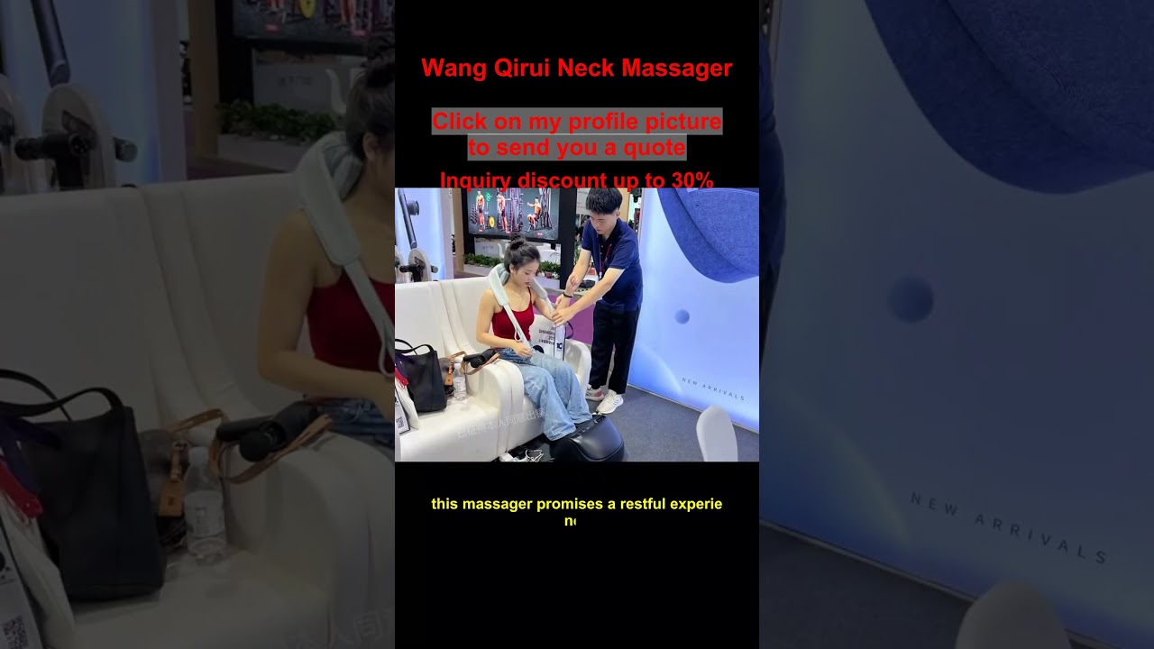 Neck and Back Massager with Soothing Heat, Electric Shoulder Massage 8 Nodes Deep Tissue 3D Kneading