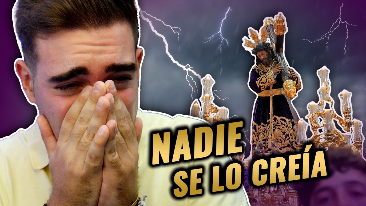 TRÁGICA EXTRAORDINARIA del NAZARENO DEL PERDÓN de MÁLAGA 😱 | DarioElJartible