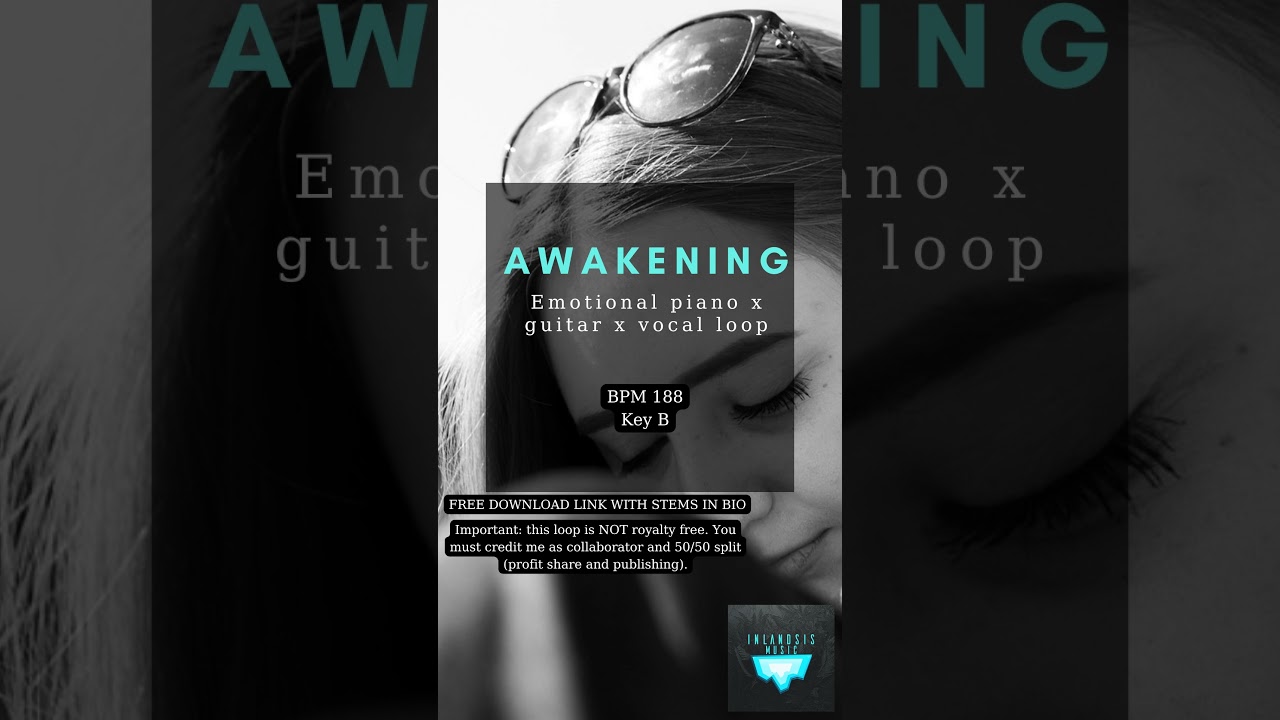 Free emotional piano x guitar x vocal loop 