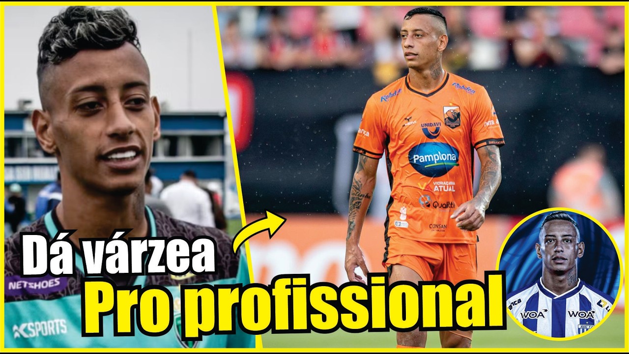 OLHA COMO GABRIEL MENDES SAIU DA VÁRZEA E VAI JOGAR EM GRANDE TIME DO FUTEBOL PROFISSIONAL NO BRASIL