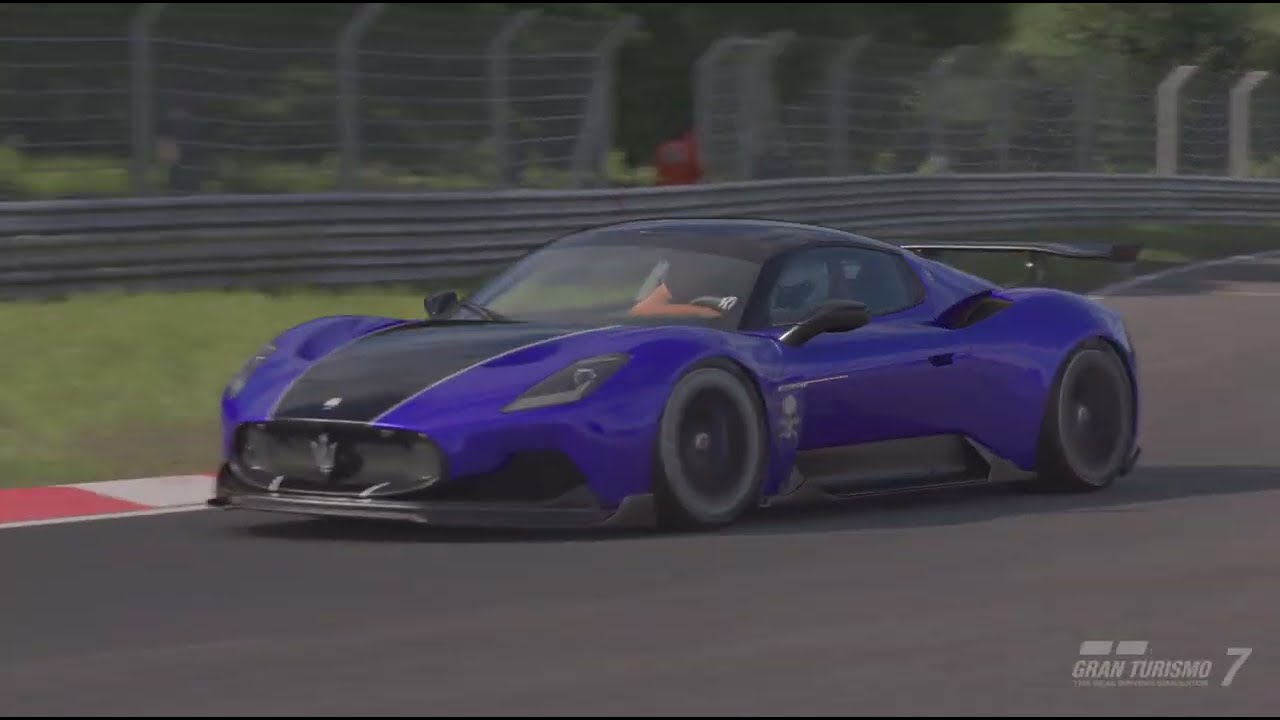 Gran Turismo 7 Maserati MC20 Nordschleife