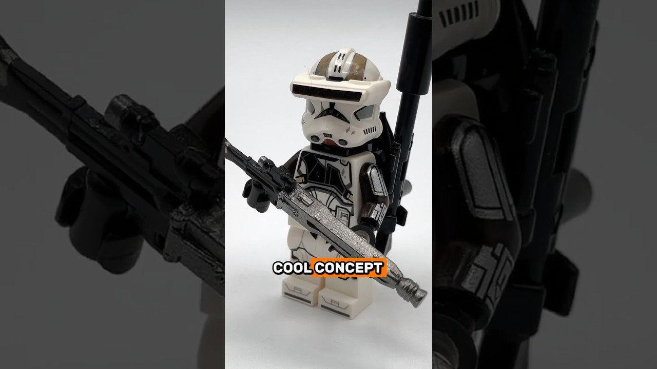 Custom LEGO Clone Assassin! #lego #starwars