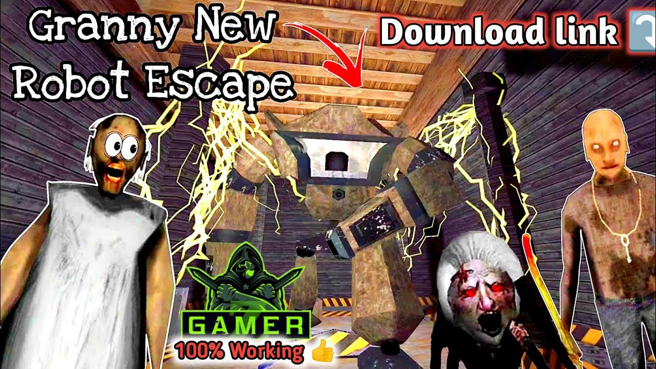 Granny robot escape download link ⤵️ || Granny Legacy.  #gamerzstar #gta #granny 