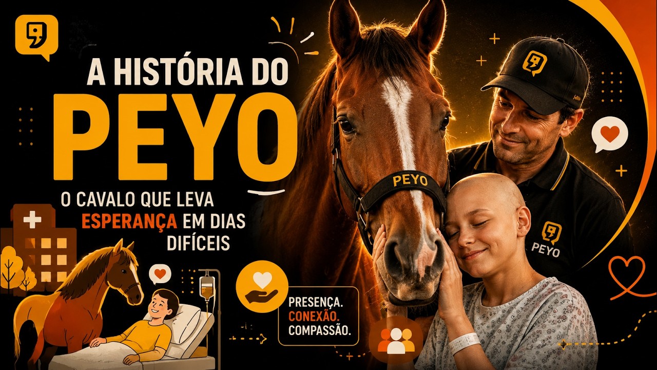 🐴 O Cavalo Terapêutico: A Incrível História de Peyo!