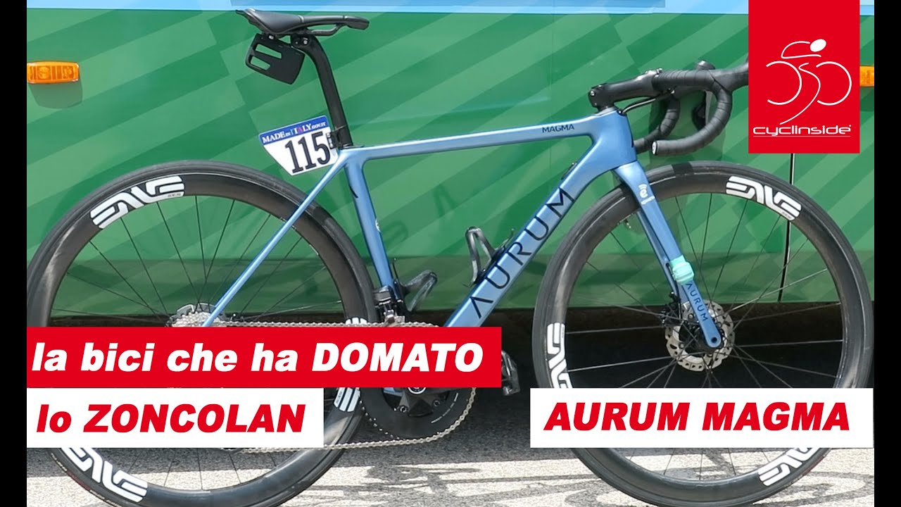 Aurum Magma, ecco la bici che ha domato lo Zoncolan