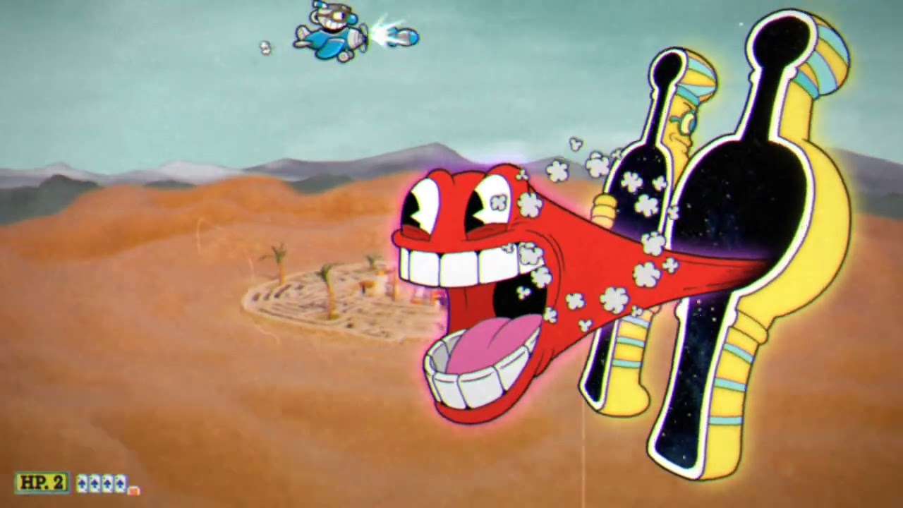 Cuphead un-cut footage part 2 (No commentary)