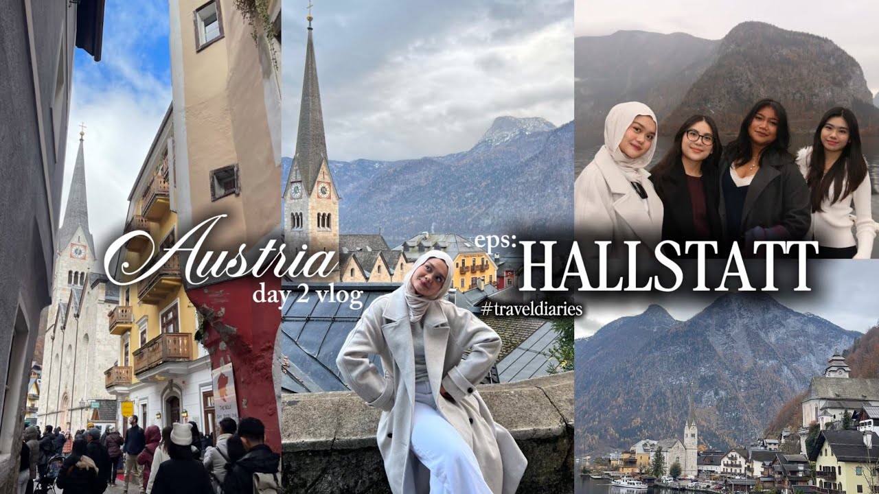 Day 2 in Austria 🇦🇹 - Visiting Hallstatt🏰, & Trying Out Schnitzel! 🍽️₊⟡