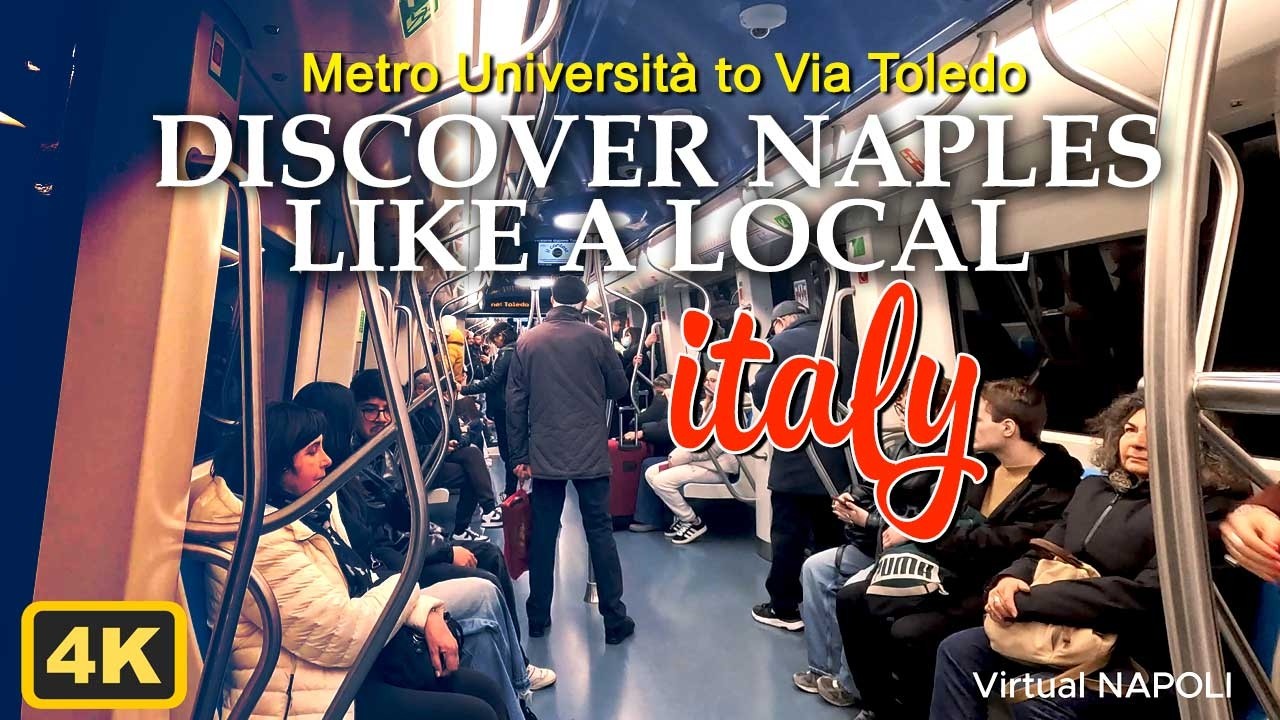 Come Andare da Metro Università a Toledo 🚇  Napoli Metro Linea 1  Guida Completa 4K 🇮🇹