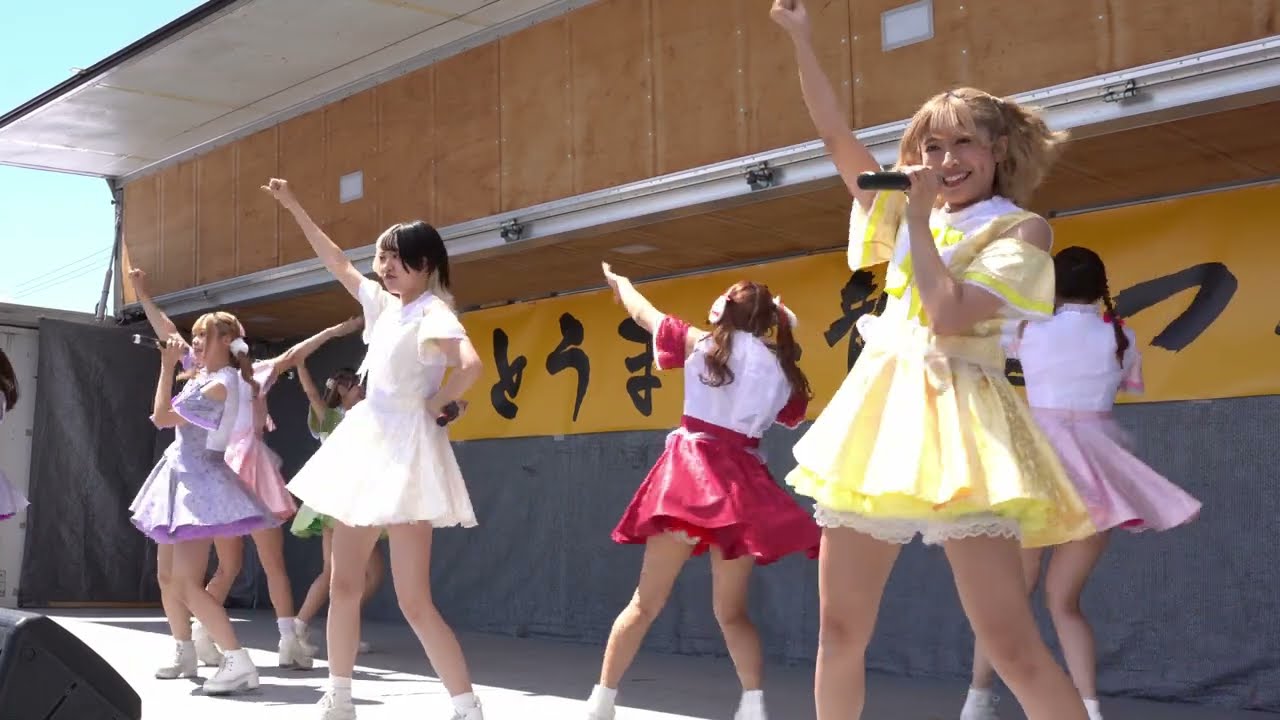 【4K】2025/08/03　フルーティー　とうま蟠龍まつり　当麻町公民館まとまーる前特設会場