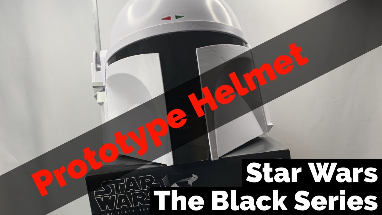 Boba Fett Prototype Armor The Black Series Helmet | Unboxing and Review | Star Wars