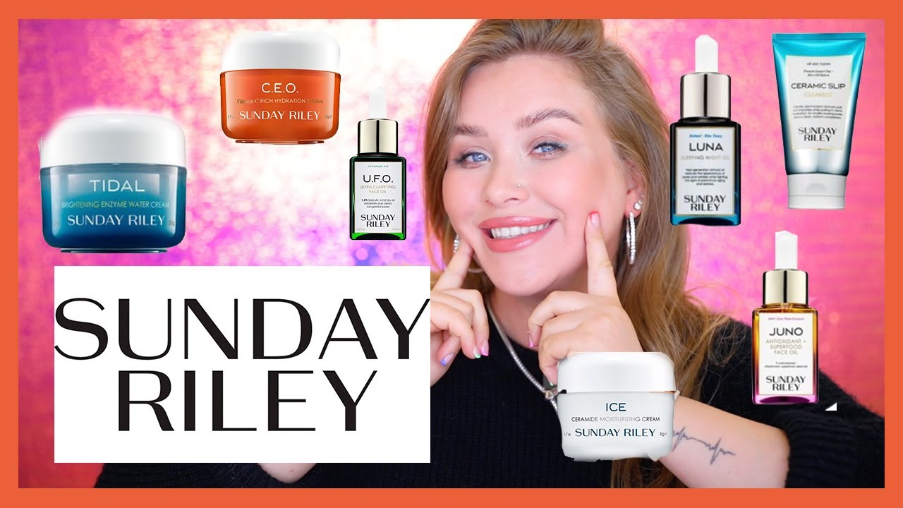 УХОД ЗА ЛИЦОМ SUNDAY RILEY I обзор всей линейки