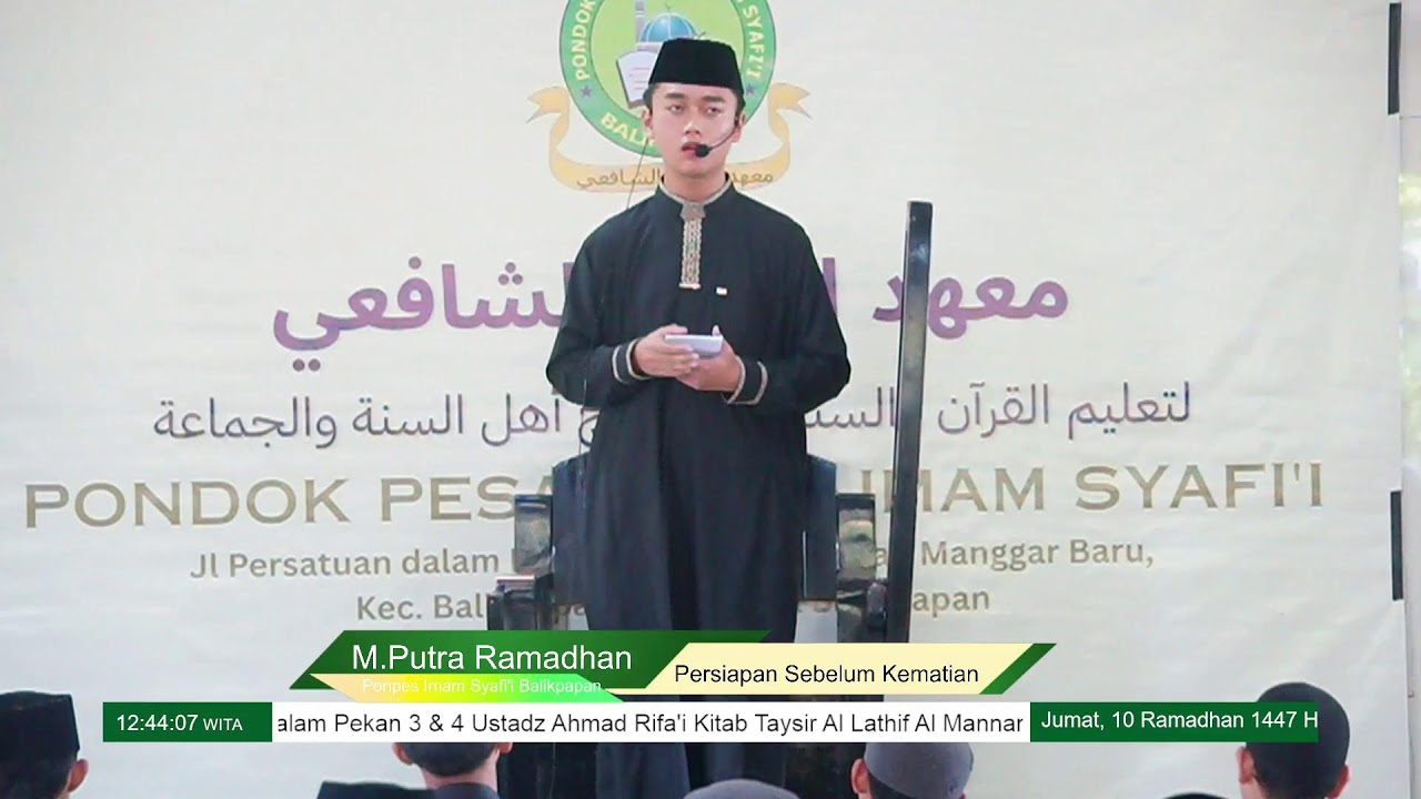 Khutbah Jum'at -Persiapan Sebelum Kematian-