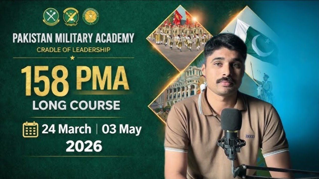 PMA Long Course 158 Online Apply Karna ka tarika | Step by Step Guide | Pak Army Jobs 2026🔥