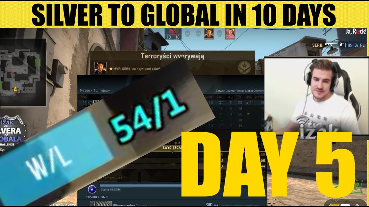 IZAK - SILVER TO GLOBAL IN 10 DAYS (DAY 5)