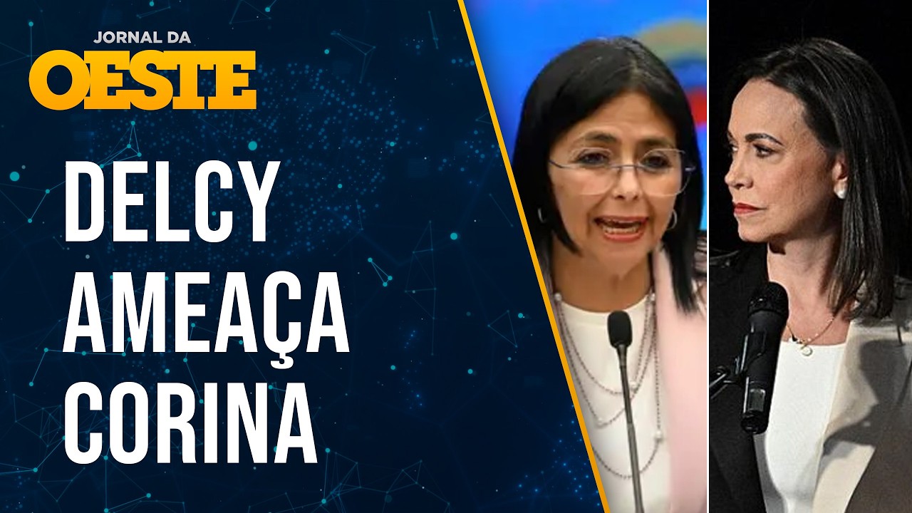 Presidente interina da Venezuela reafirma lealdade a Maduro e peita líder da oposição