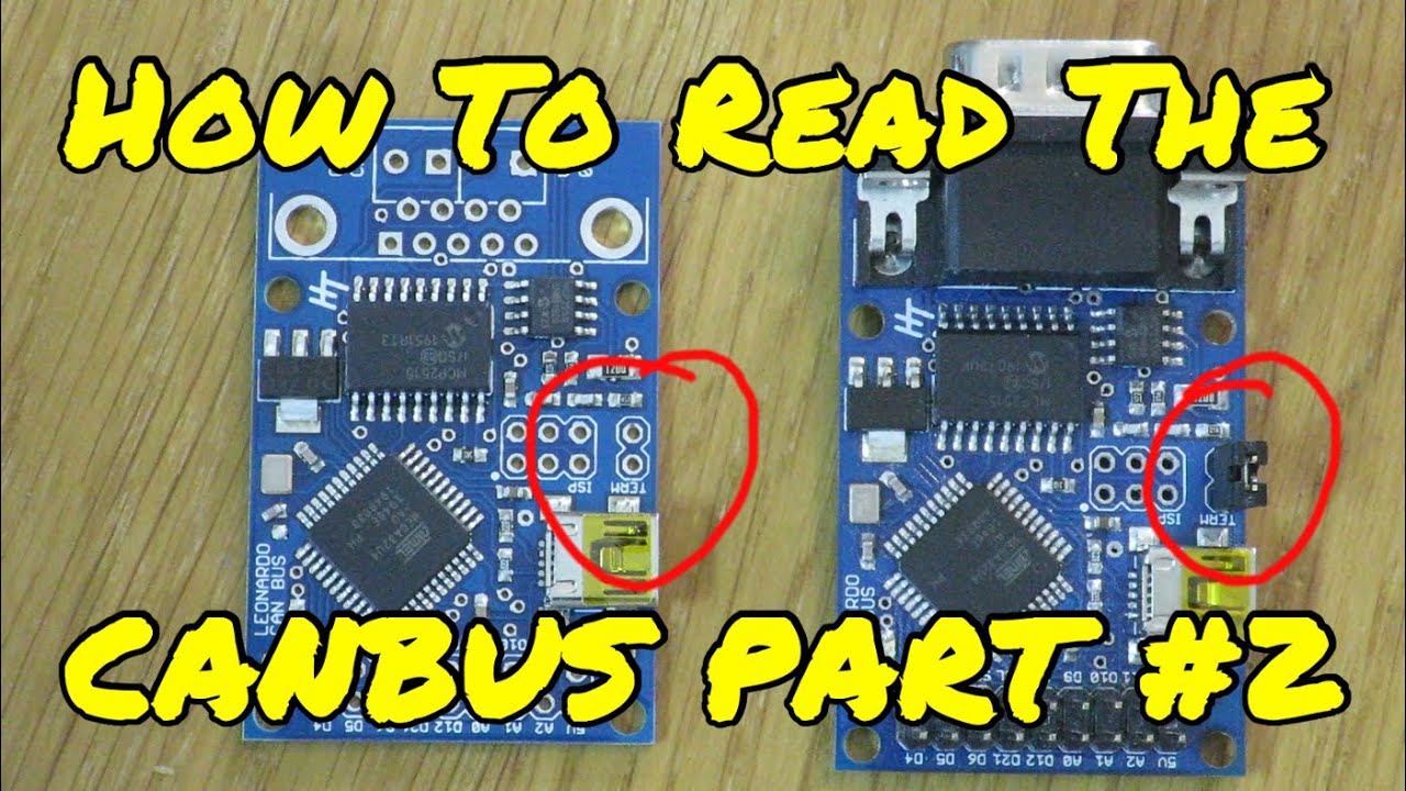 How to read the CanBus in any car. (Can Bus) Part #2