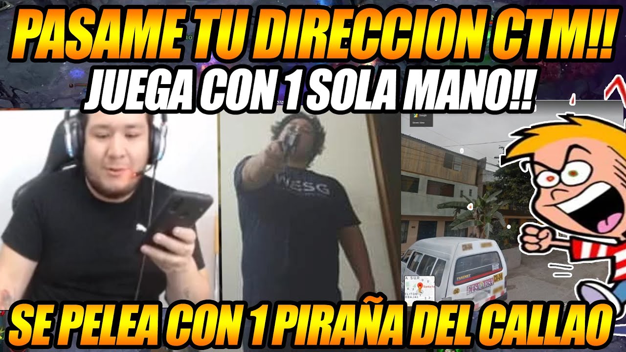 ABUSIVO!! KINGTEKA JUEGA CON 1 MANO CONTRA HERALDOS Y SE PELEA CON UN PIRAÑA DEL CALLAO