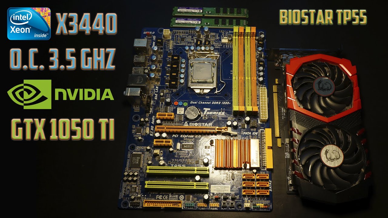 РАЗГОН Xeon X3440 | ТЕСТЫ с GTX 1050Ti | fravaletto