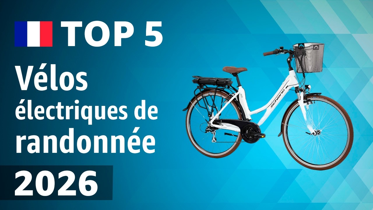 TOP—5. Meilleurs vélos électriques de randonnée. Test & Comparatif 2026