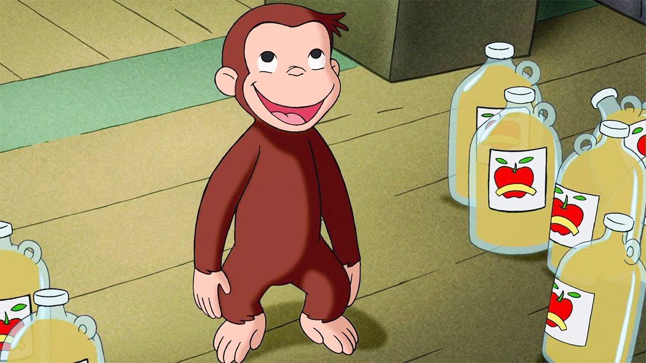 Apple Pressing With George! 🍎🧃 | Curious George Compilation | Adventure & Play