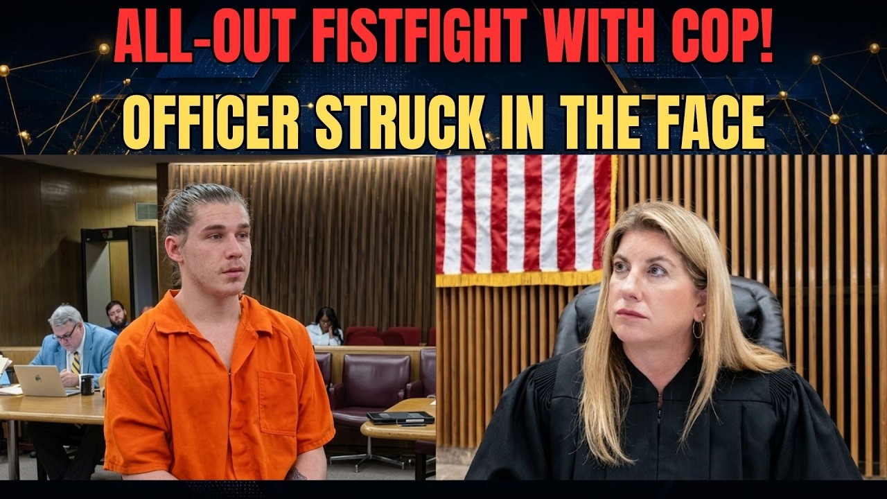 Bipolar Defiant Brawl With Cop Confronted By Judge Raquel West.
