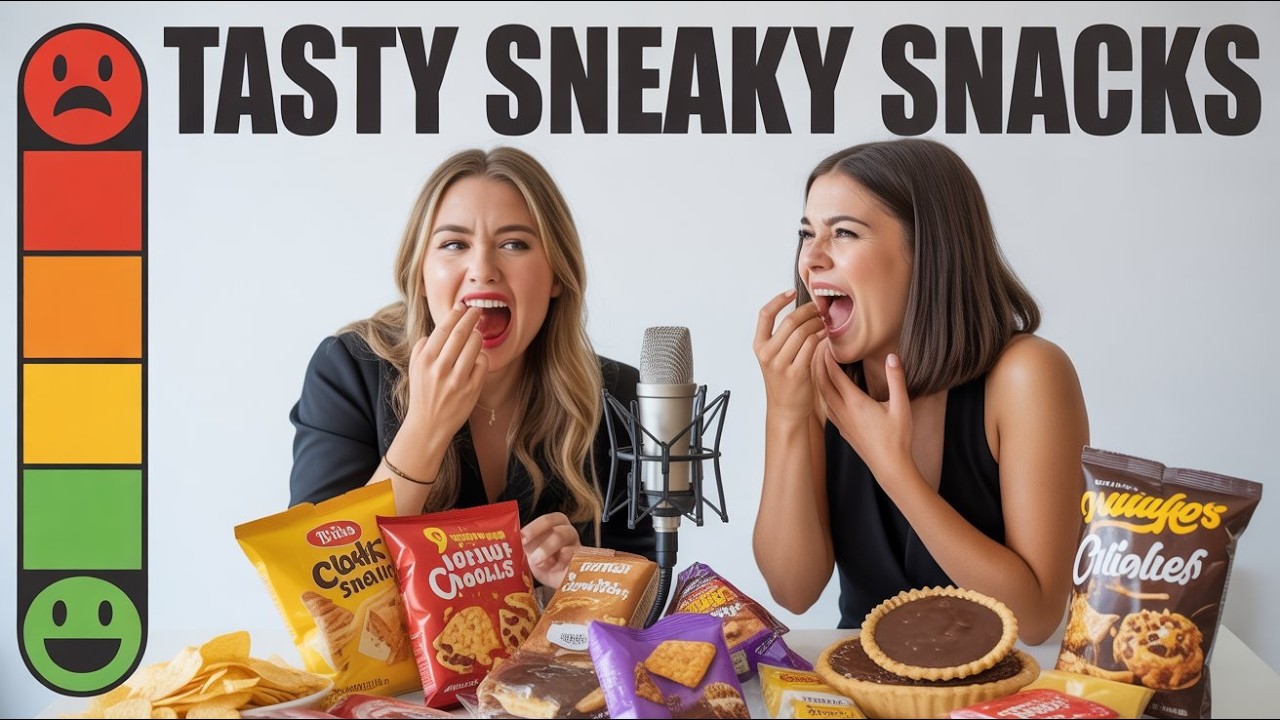 “Bridgerton Cast Snack Challenge Gone Wrong! | Yerin Ha & Hannah Dodd Try to Eat Silently”