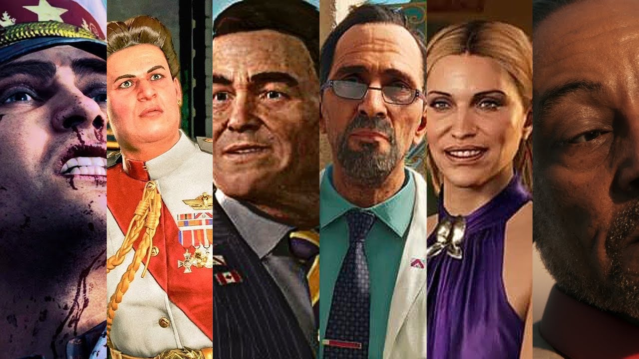 FAR CRY 6 - ALL BOSSES WITH CUTSCENES (PS4)[2022]