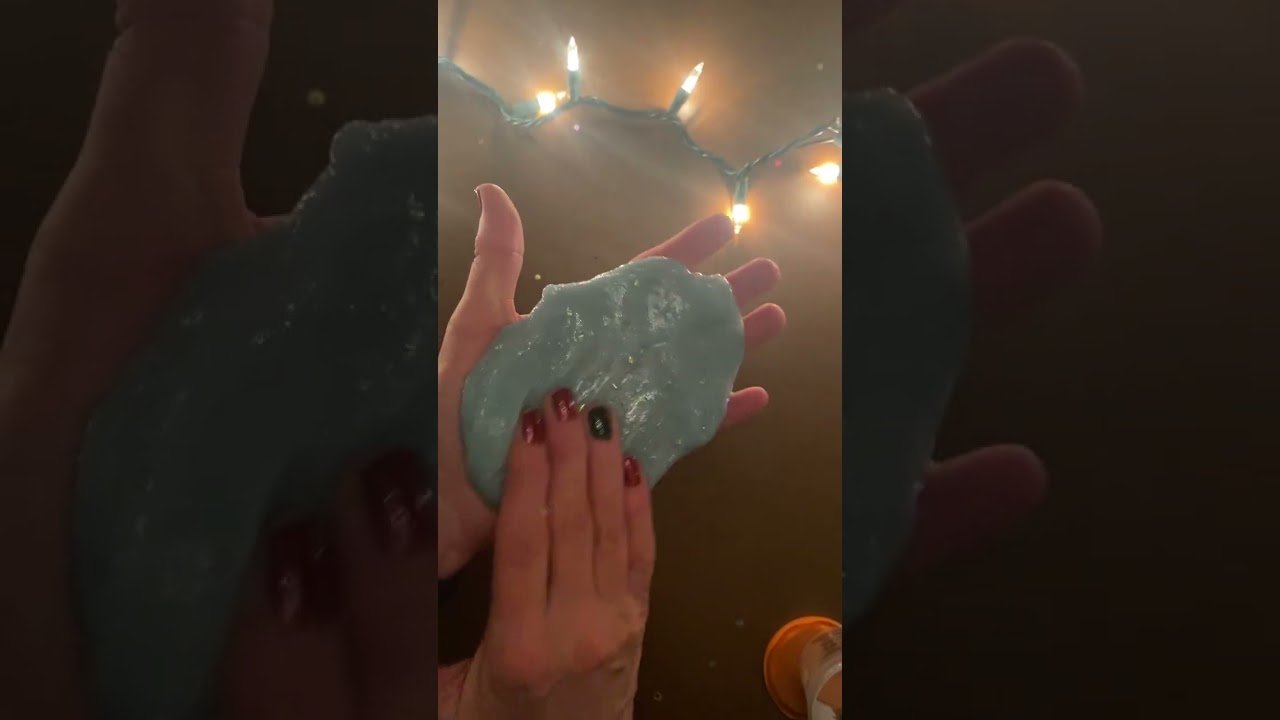 Sea blue slime ASMR