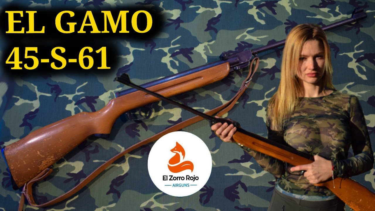 GAMO 45-S-61 en ESPAÑOL | CARABINA de los 60
