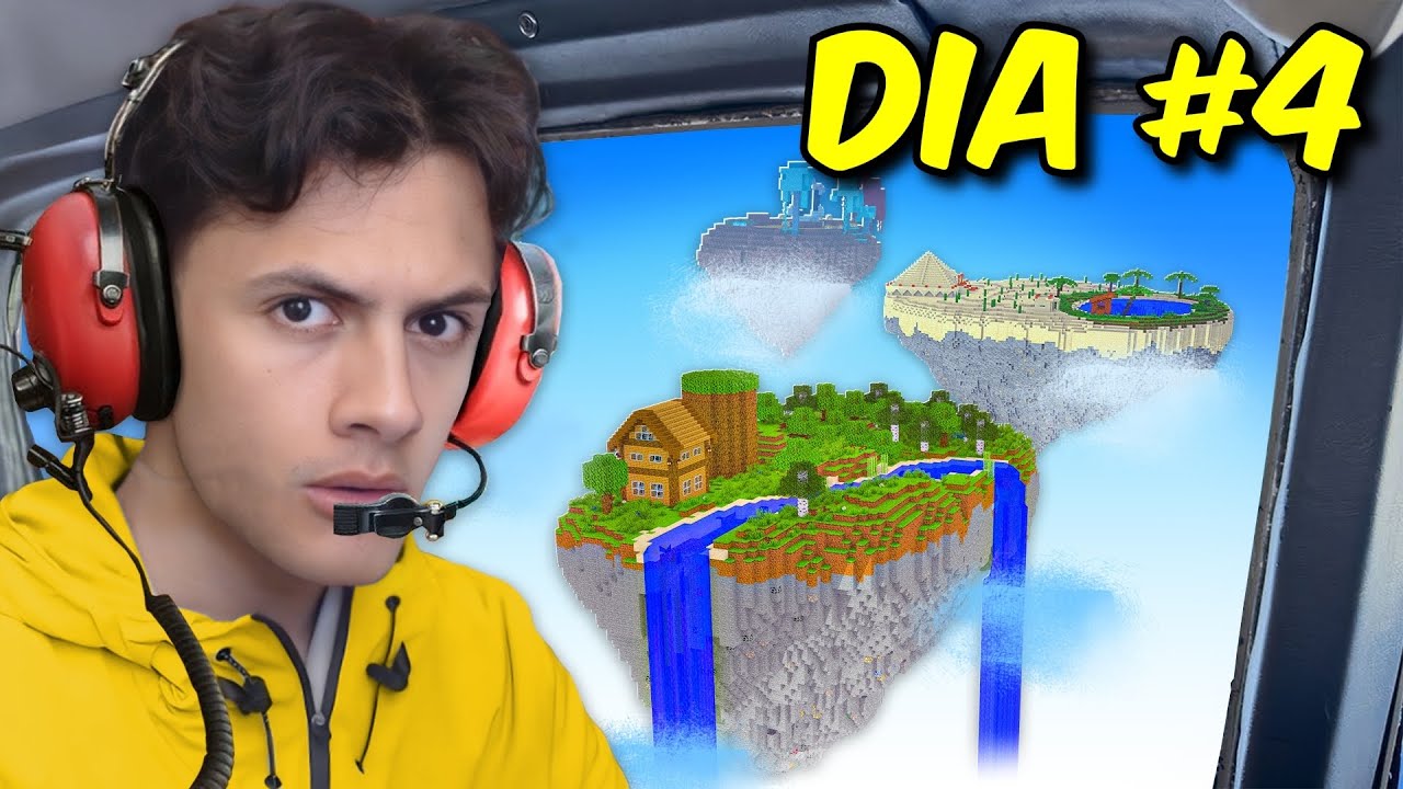 100 Días en EL CIELO en Minecraft