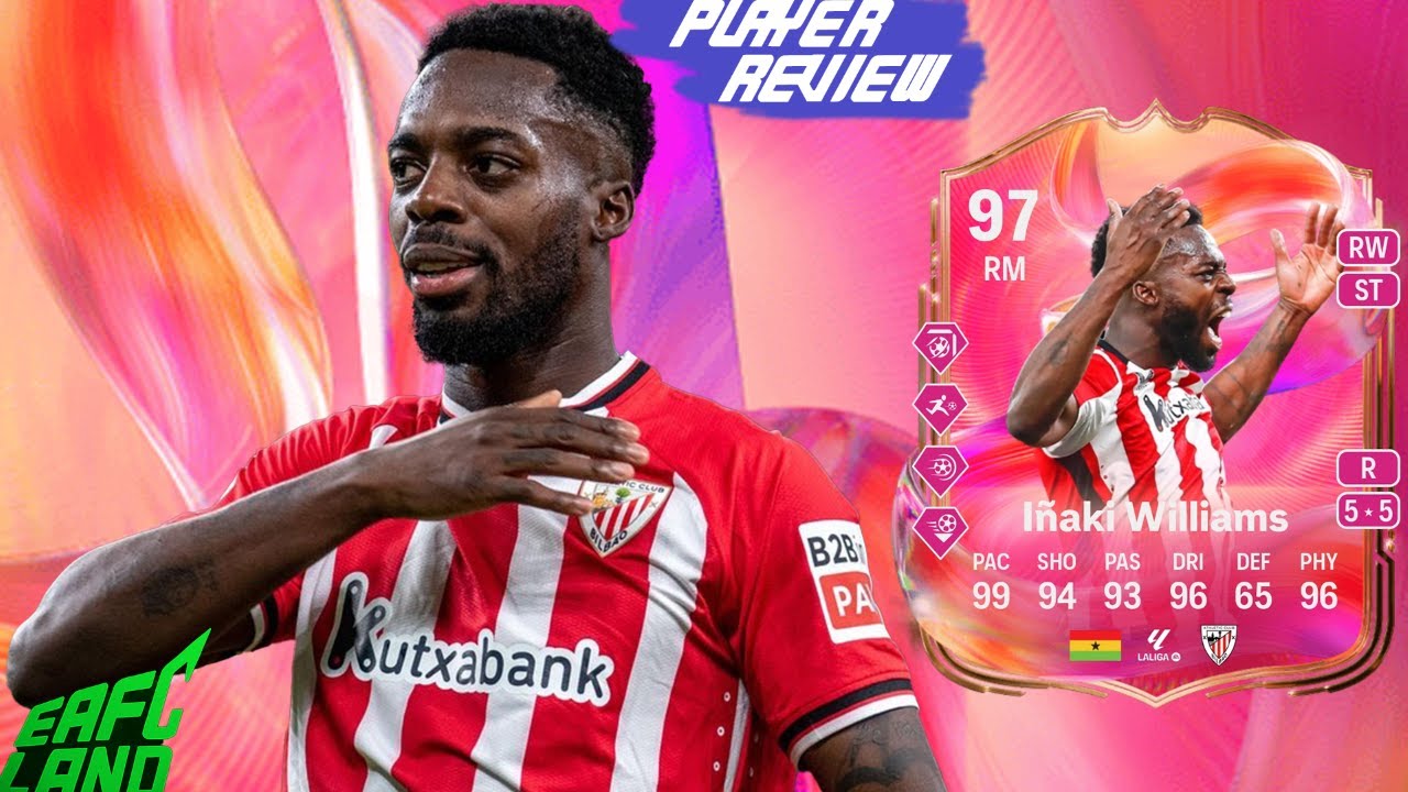 ⚡ 97 FUTTIES INAKI WILLIAMS SBC REVIEW! The FASTEST & STRONGEST WINGER in FC 25?! 😳🔥