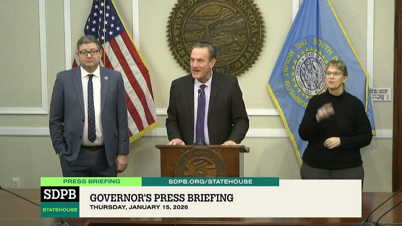 Gov. Rhoden's Press Conference Jan 15, 2026