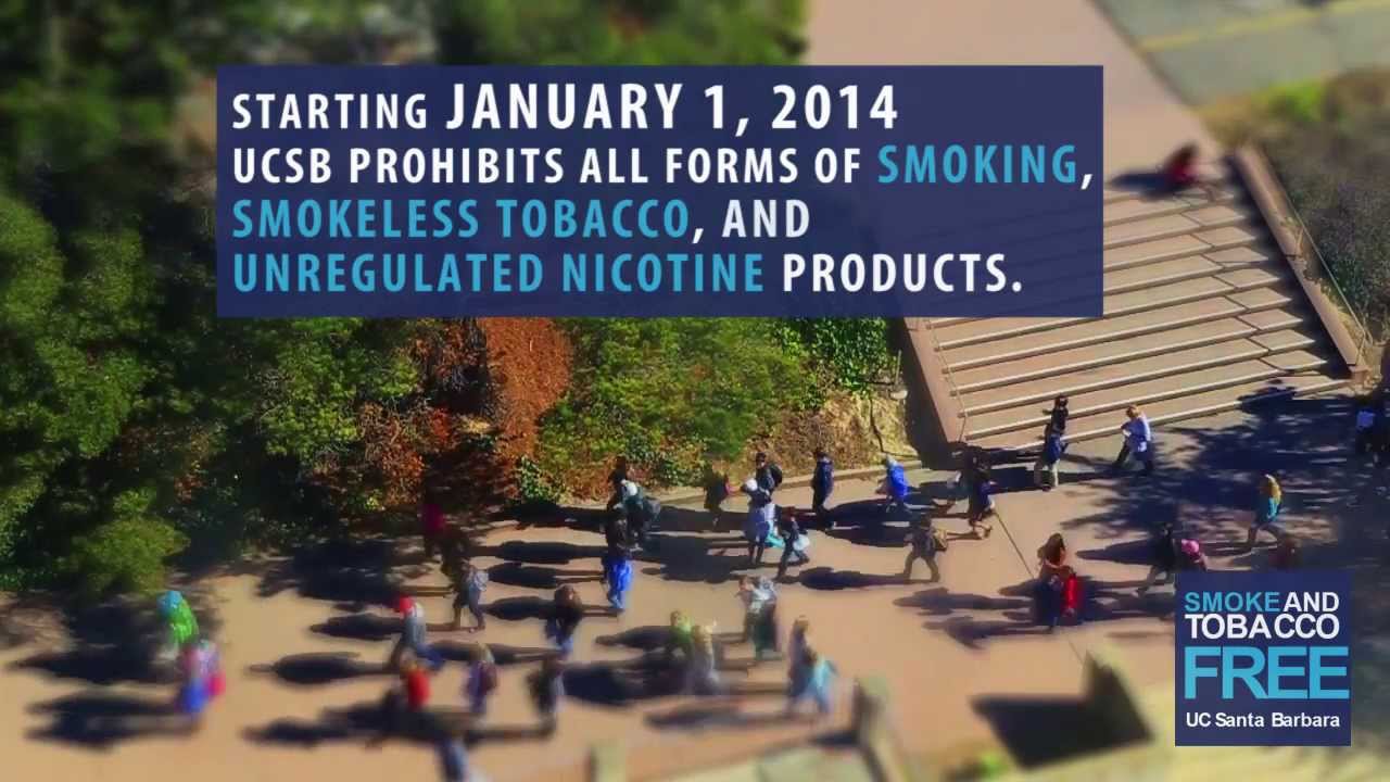 Smoke and Tobacco Free | UC Santa Barbara