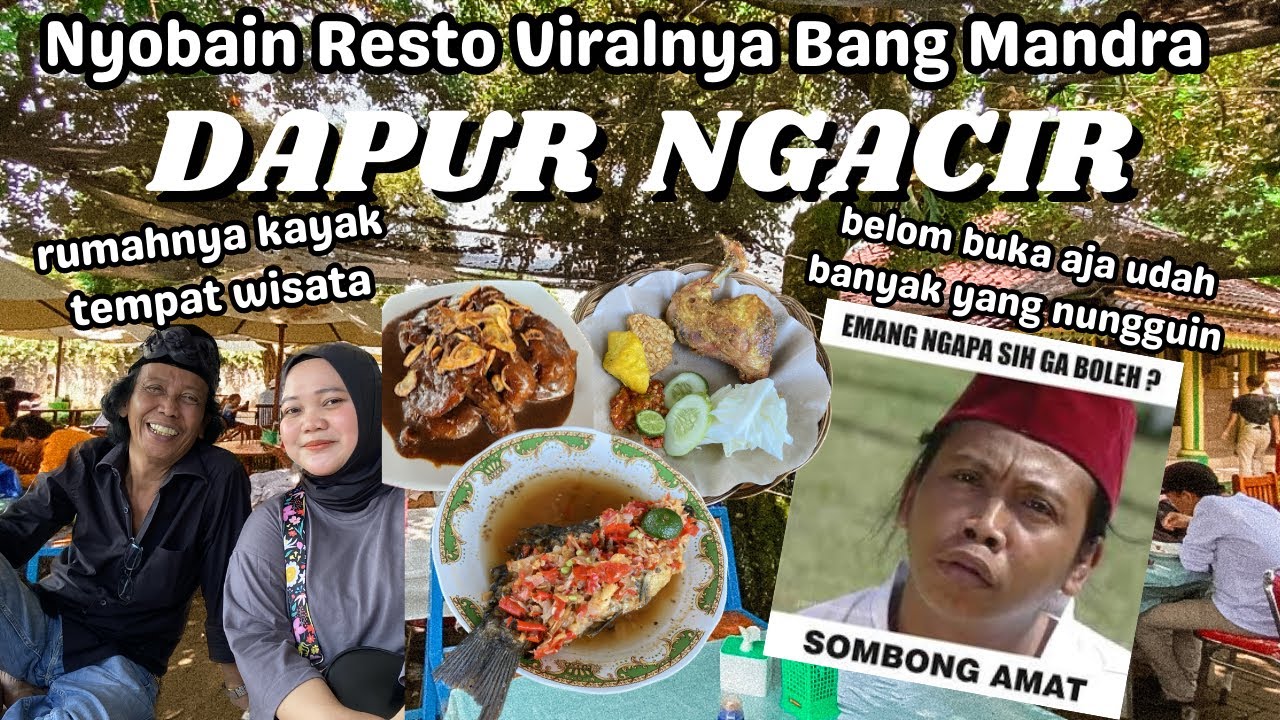 PANTESAN VIRAL‼️| DAPUR NGACIR Punya Mandra | Makanan Khas Betawi
