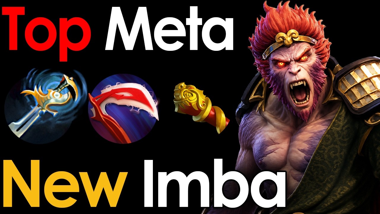 Monkey King Safe Lane Imba Carry: Immortal Rank Match 7.41e