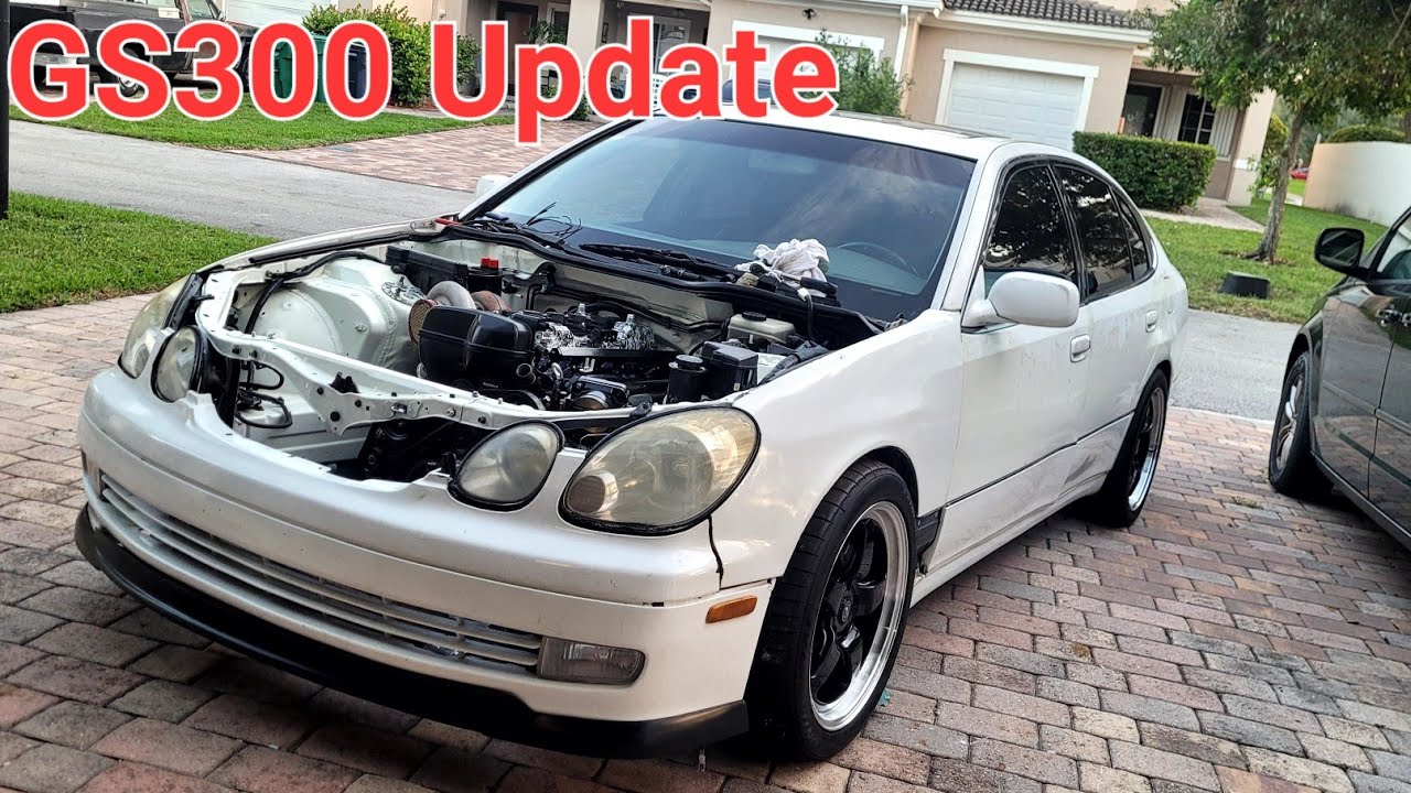 2JZ GS300 Update......Fueltech wiring, CD009 ,Black Interior and more!!!