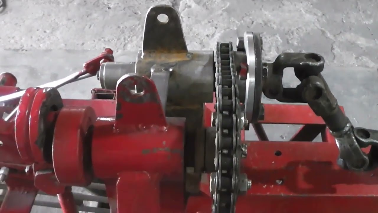 Небольшая реконструкция картофелекопалки.