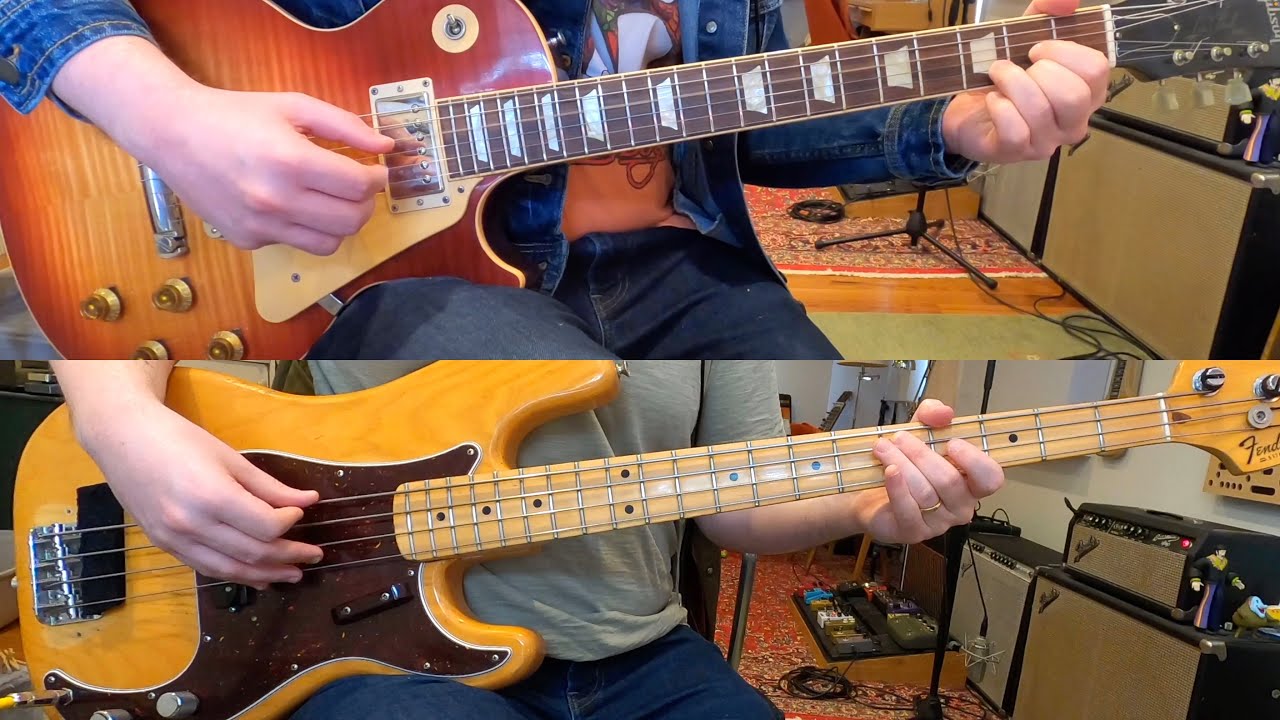 Oh My Love- John Lennon (Bass and Guitar Cover)
